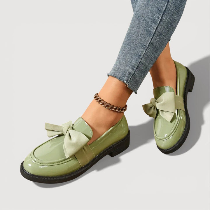 MAERYL – LOAFERS CU DETALIU DIN FUNDĂ