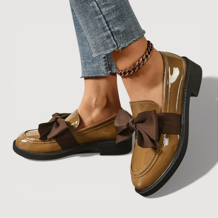 MAERYL – LOAFERS CU DETALIU DIN FUNDĂ