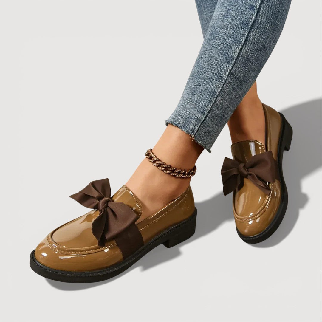 MAERYL – LOAFERS CU DETALIU DIN FUNDĂ