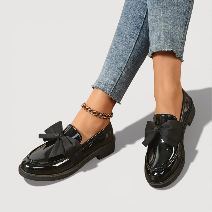 MAERYL – LOAFERS CU DETALIU DIN FUNDĂ
