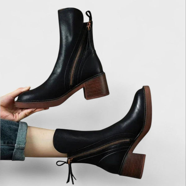 Garciel - Botine din piele