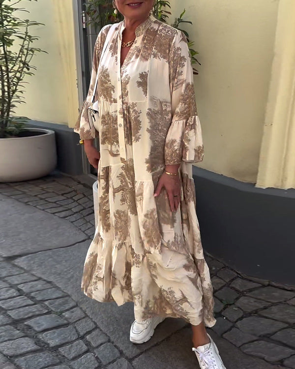 Ophelia - Rochie Maximală Fluidă