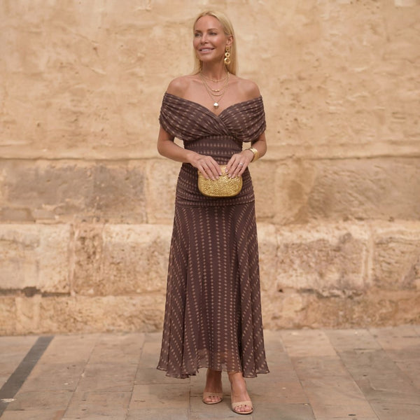 Sienna | Rochie Geometrică Ușoară