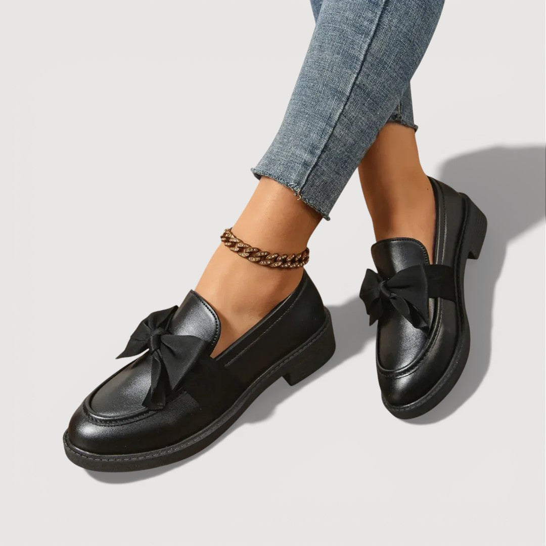 MAERYL – LOAFERS CU DETALIU DIN FUNDĂ