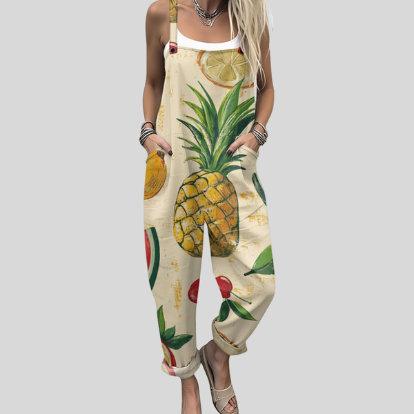 Salopetă cu fructe tropicale