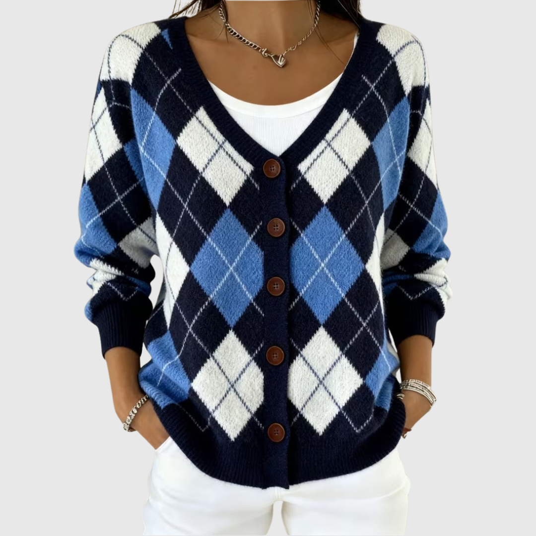 Cardigan confortabil cu nasturi