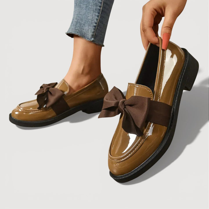 MAERYL – LOAFERS CU DETALIU DIN FUNDĂ