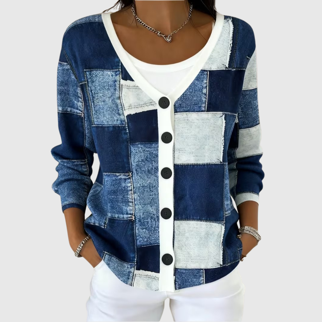 Cardigan confortabil, cu nasturi