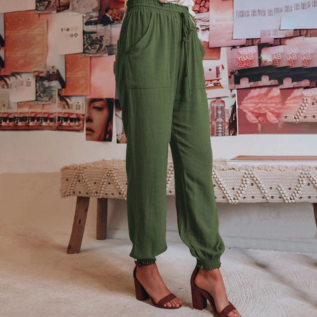 Kaeli – Pantaloni de jogging eleganți cu șnur
