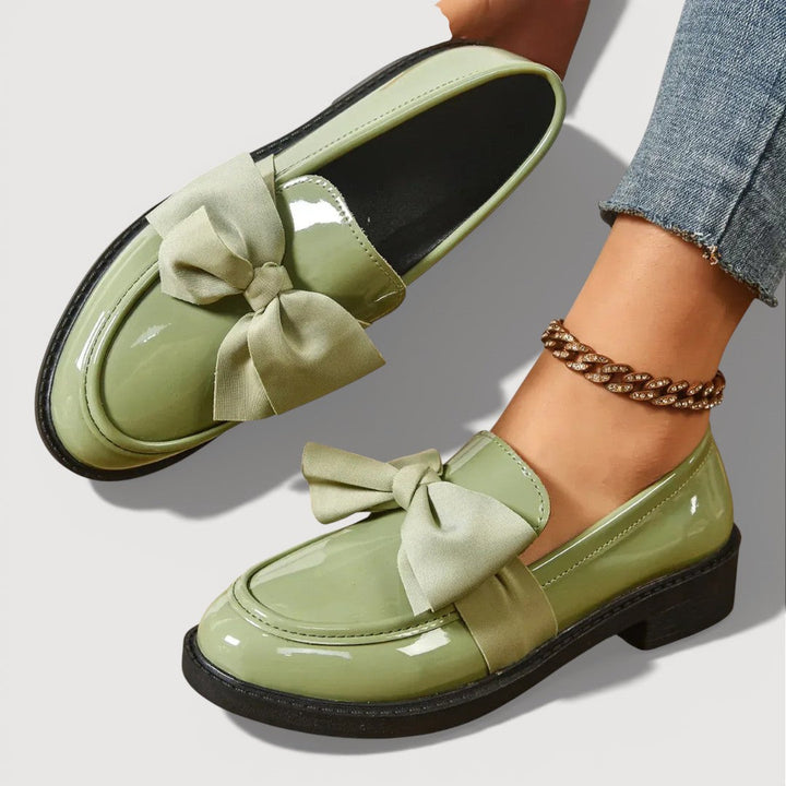 MAERYL – LOAFERS CU DETALIU DIN FUNDĂ