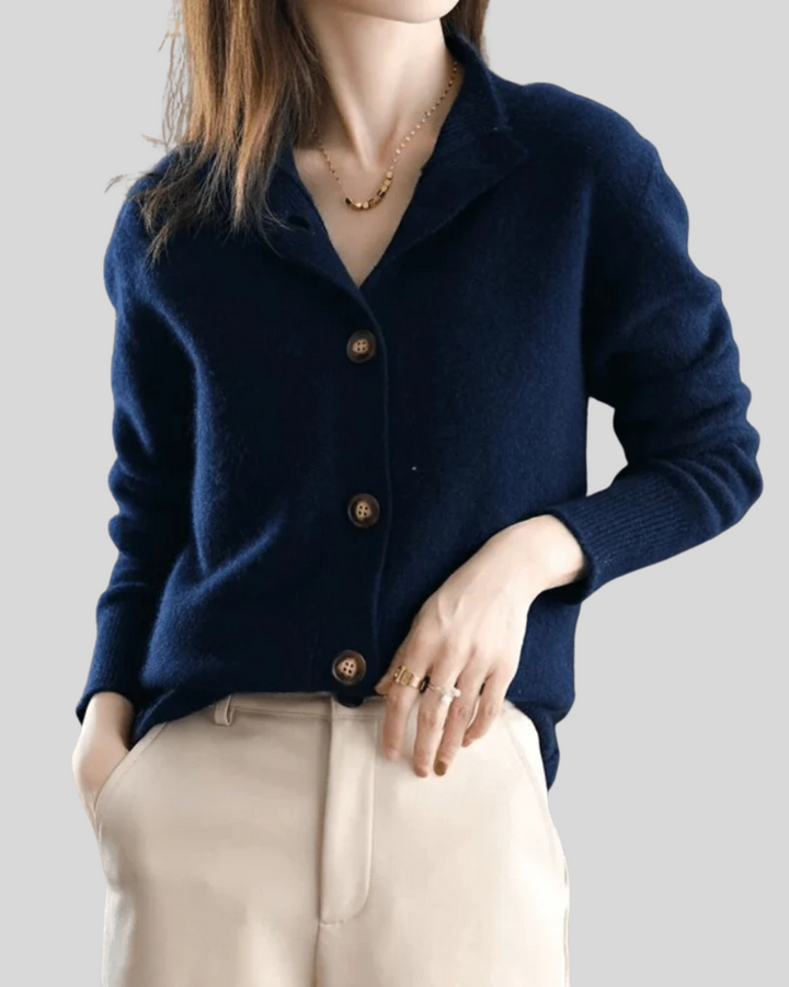 Claire | Cardigan din cașmir în stil retro