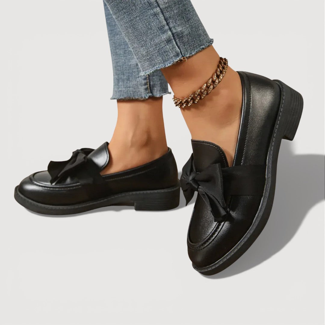 MAERYL – LOAFERS CU DETALIU DIN FUNDĂ