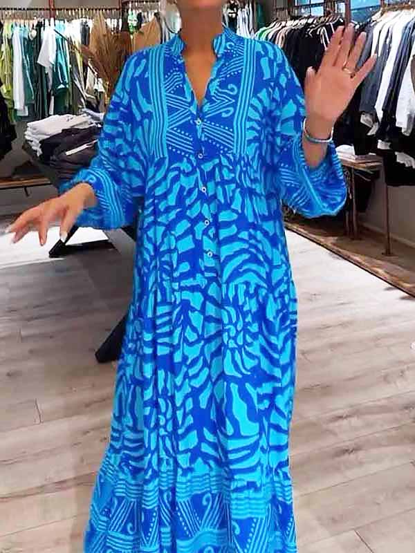 Carmilla - Rochie cu imprimeu vibrant