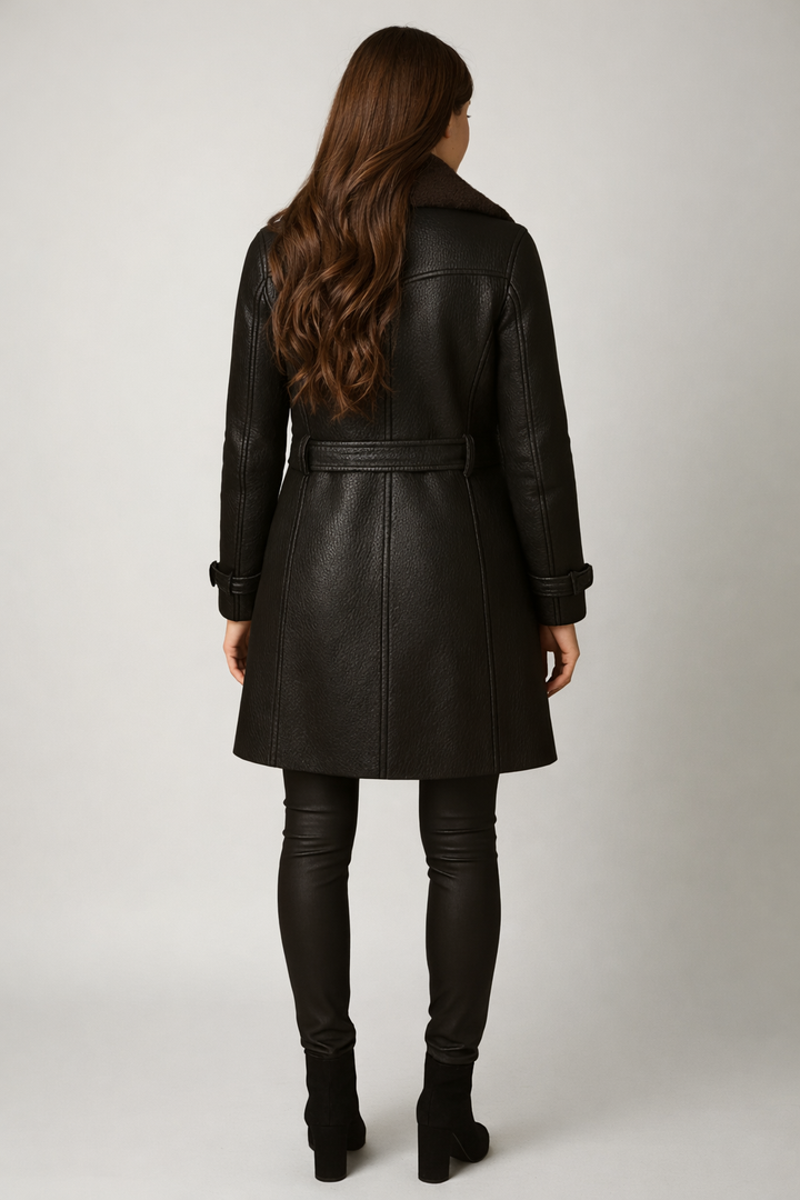 LENA™ | Palton din Piele