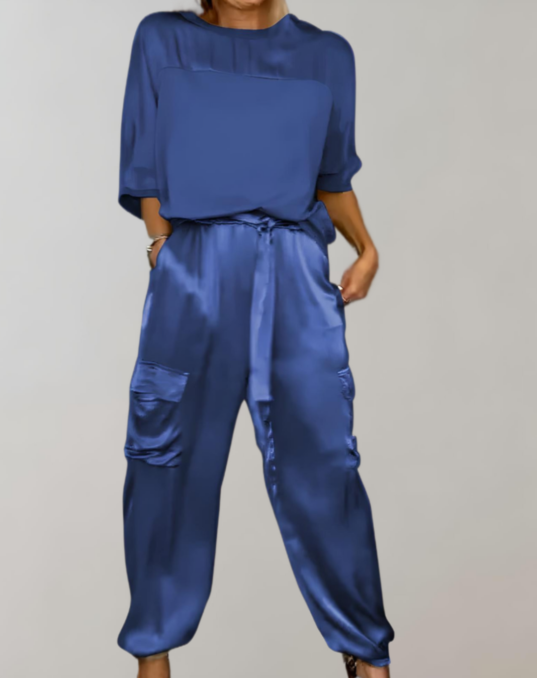 Finley - Set Lounge Cargo Seide
