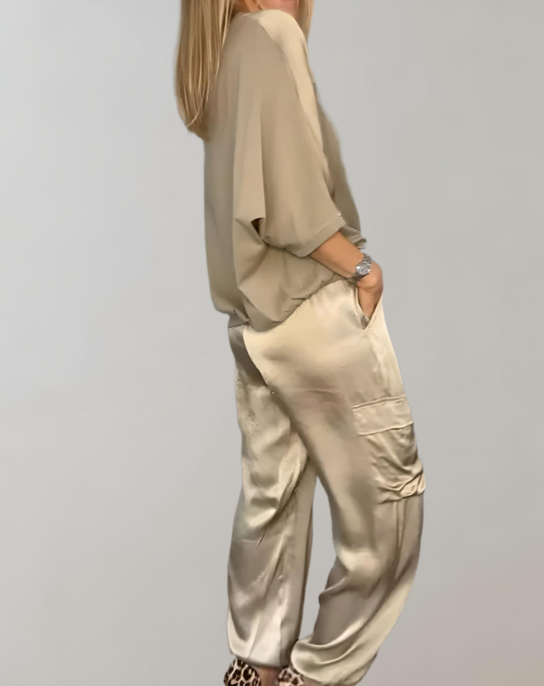 Finley - Set Lounge Cargo Seide
