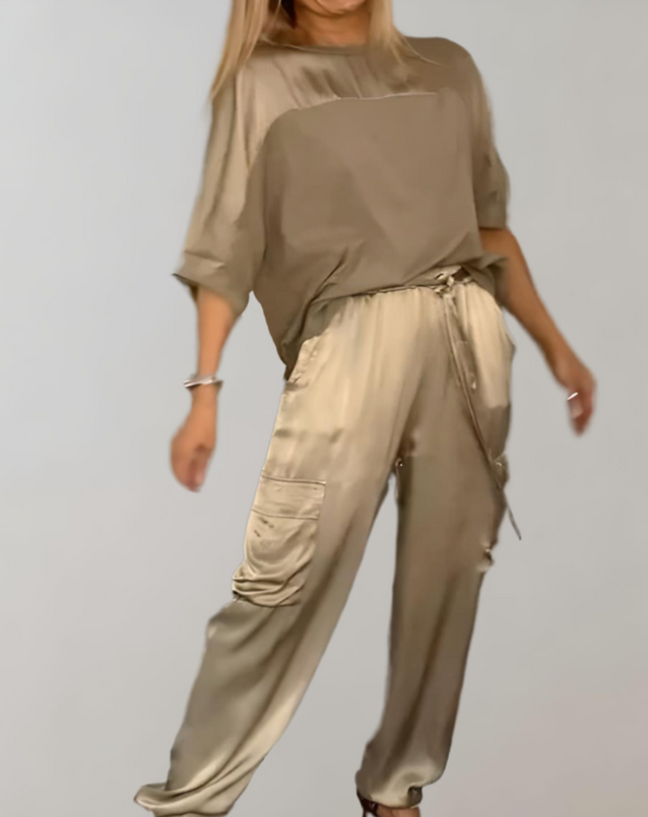 Finley - Set Lounge Cargo Seide