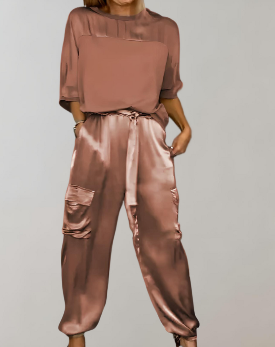 Finley - Set Lounge Cargo Seide