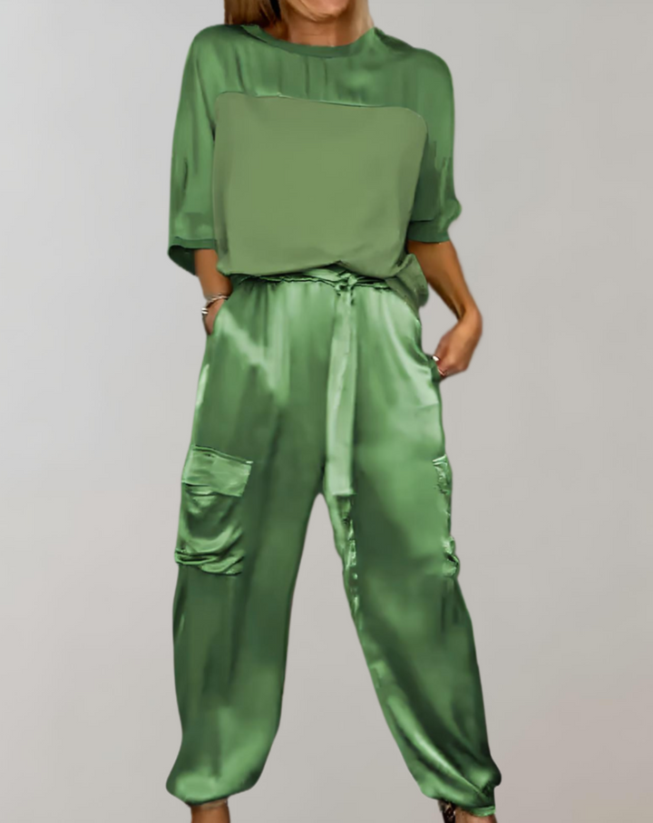 Finley - Set Lounge Cargo Seide