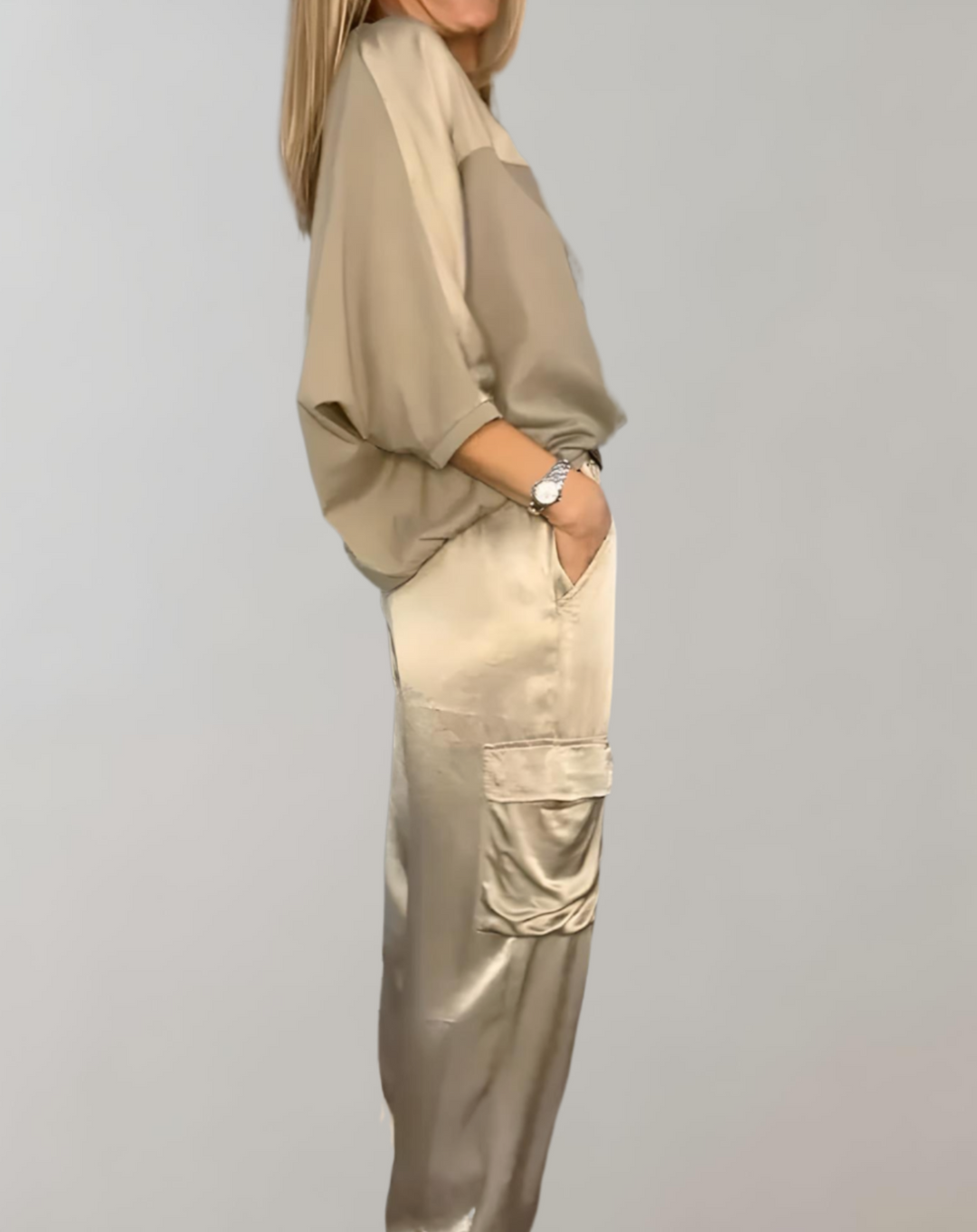 Finley - Set Lounge Cargo Seide