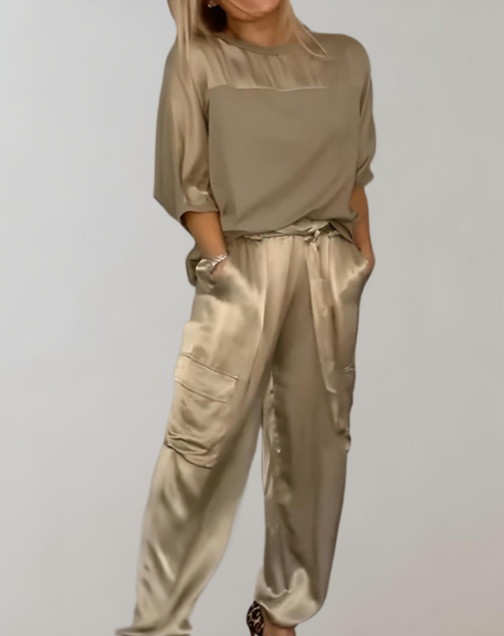 Finley - Set Lounge Cargo Seide