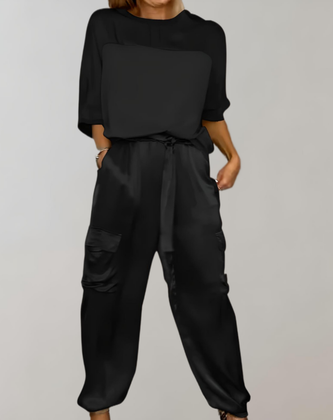 Finley - Set Lounge Cargo Seide
