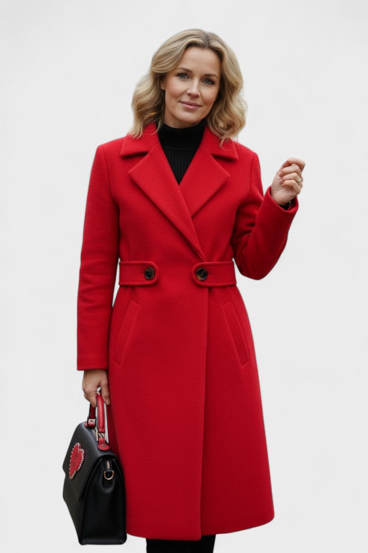 FREDERIKKE™ Palton din Lână