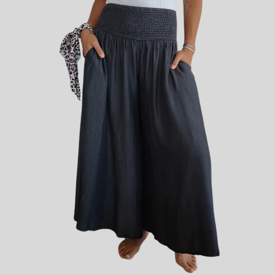 MIRA - Pantaloni cu talie elastică