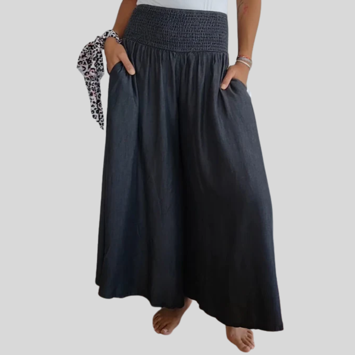 MIRA - Pantaloni cu talie elastică