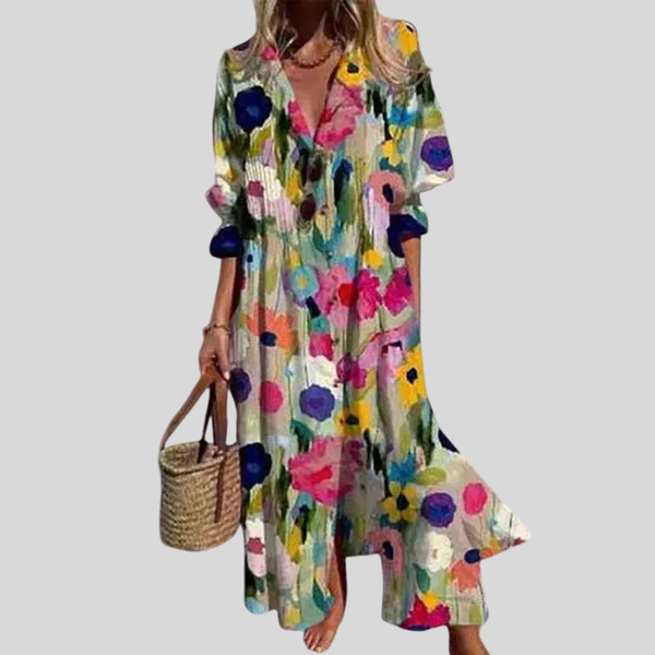 Zariah | Rochie maxi elegantă în stil Boho