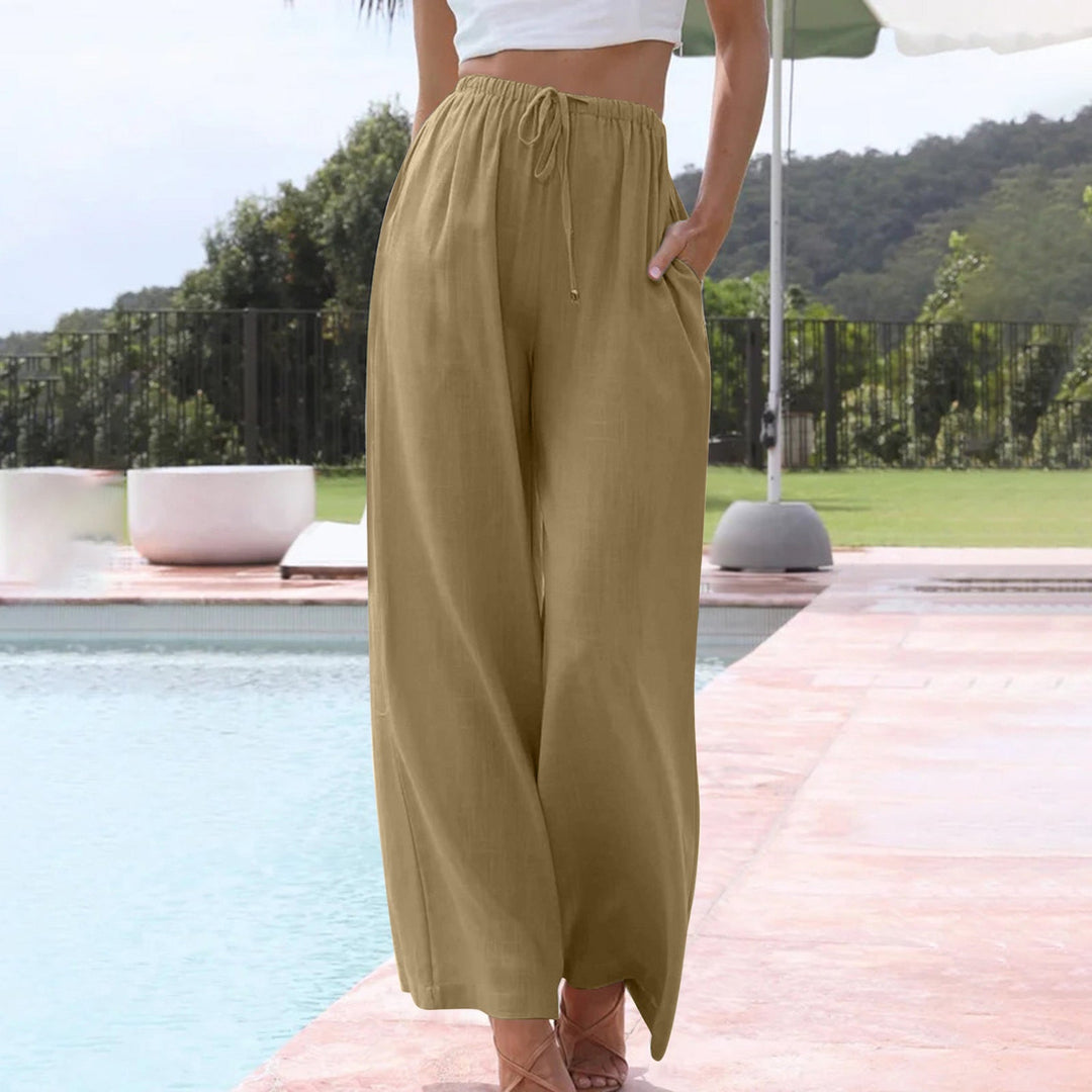 Vivian - Pantaloni eleganți de vară
