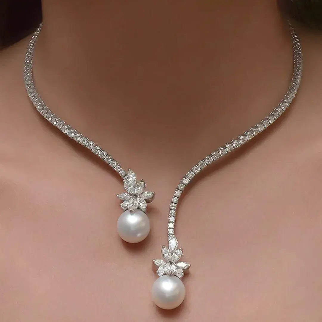 Leonore | Colier cu aspect de perle