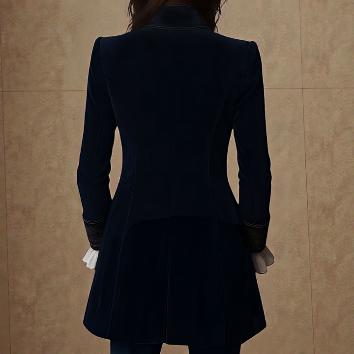 NURIA™ | Palton din Catifea