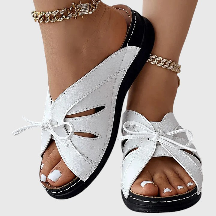 Darcy - Sandale Slip-On elegante cu bandă