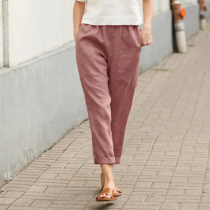 Kriza - Pantaloni largi cu buzunare