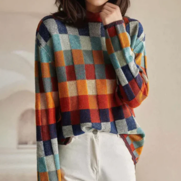 Isla | Pulover Retro Confortabil