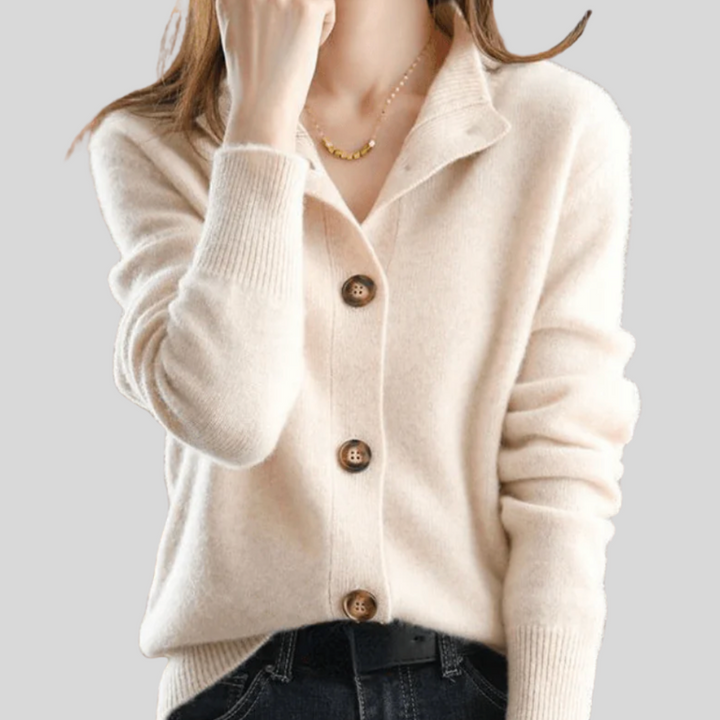 Claire | Cardigan din cașmir în stil retro