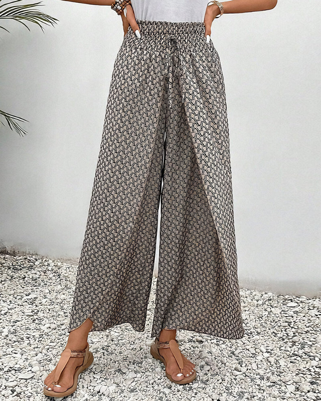 Sahara - Pantaloni Relaxați Largi