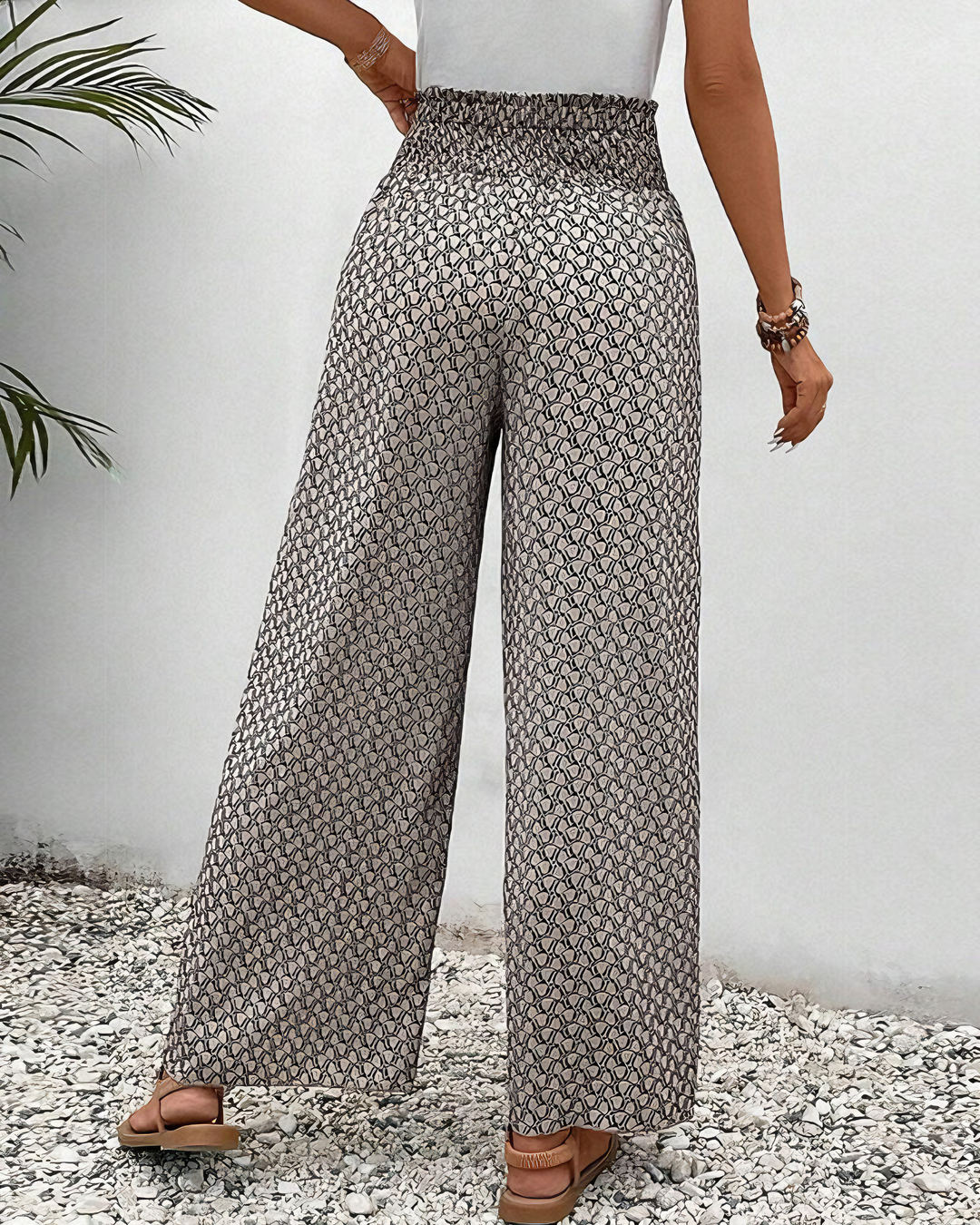 Sahara - Pantaloni Relaxați Largi