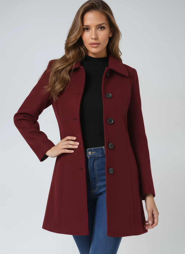 Jachetă Elegantă Fit & Flare