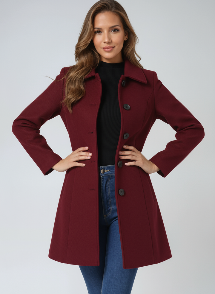 Jachetă Elegantă Fit & Flare
