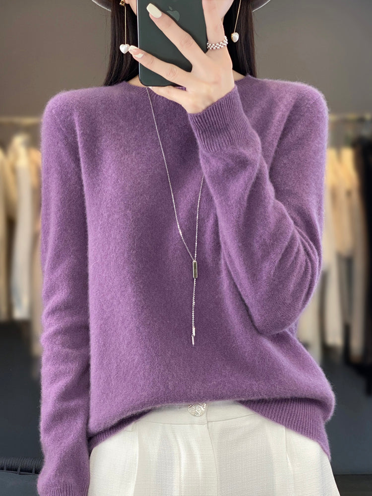 Anette | Pulover din bumbac confortabil