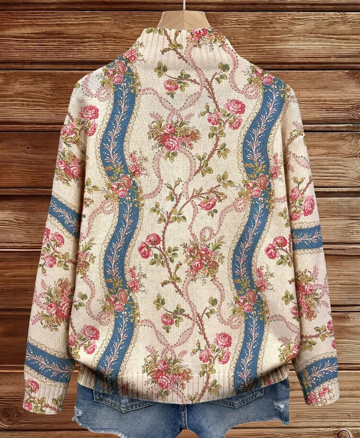 Cornelia™ | Cardigan cu trandafiri