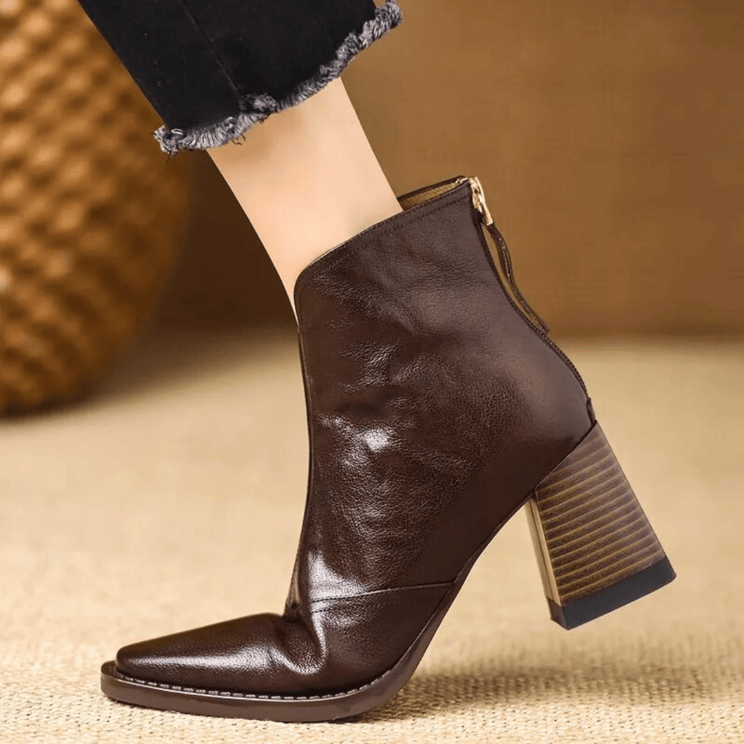 Claudia | Botine luxoase cu toc mediu