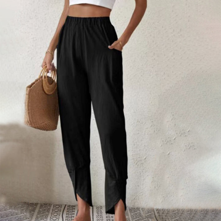Essari - Pantaloni cu tiv despicat